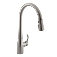 1Kohler 596-VS Pull-Down Kitchen Faucet