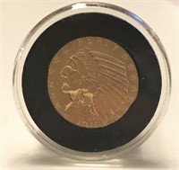 1911 $5 Gold Coin