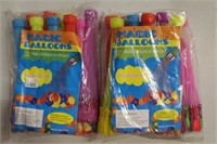 (2) Magic Balloons 111-Count Fast Fill Balloons