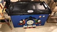 Thomas and friends molded plastic train toy box