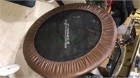 Formula 39 inch diameter exercise trampoline,