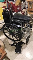 Drive wheelchair with foot rest in nice