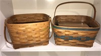 Workshops basket and 19th century basket (942)