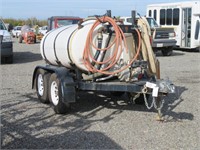 550 Gallon Water Trailer with Honda Gas Motor