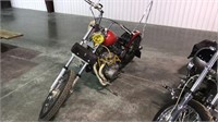 1974 Honda CB750 Custom Chopper Motorcycle,