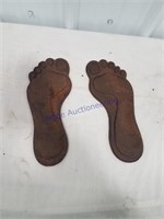 Cast iron feet