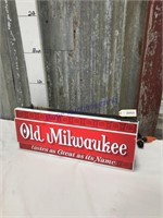 Old Milwaukee beer light