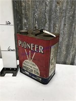 Pioneer motor oil can