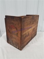 Gargoyle Mobil oil Arctic wooden box