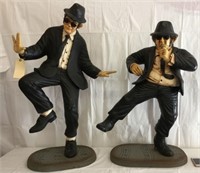 Blues Brothers Statue Set Elwood and Jake