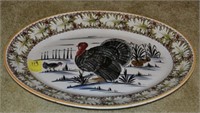 Turkey Platter Signed and Numbered