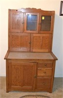 Oak Hoosier Cabinet