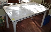 Bleached Tile Top Table