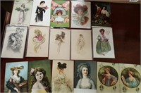 Postcards  Ladies  ( 40 Total in lot)