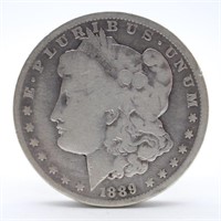 1889-O Morgan Silver Dollar - VG