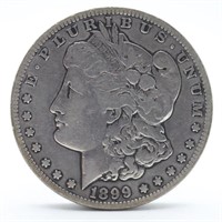 1899-S Morgan Silver Dollar - VF