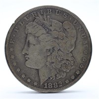 1882-P Morgan Silver Dollar - VG