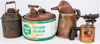 Lot Vintage Petroliana Oil & Gas Advertising Items