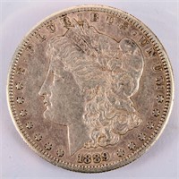 Coin 1889-S Morgan Silver Dollar Extra Fine