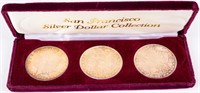 Coin 3 Morgan Silver Dollars San Francisco Mint