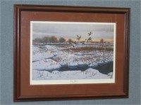 DUCKS UNLIMITED "Early Winter" Signed Art Print