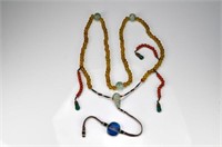 CHINESE CHAOZHU BEADED COURT NECKLACE