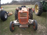 Kubota L200 tractor with mower,