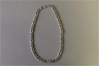 Sterling Silver 51.2gr Silver 20" Necklace