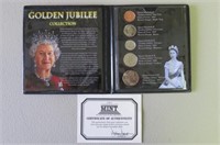 First Comm. Mint "Golden Jubilee" Coin Collection