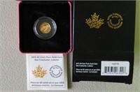 No Tax RCM 2015 "Lobster" 50-Cent Gold Coin