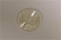 No Tax "Canadian Maple" 1oz Silver Round