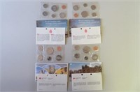 (4) RCM 1974, 1975, 1978 & 1980 Uncirculated Coin