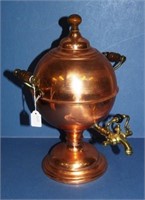 Vintage copper samovar