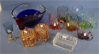 Quantity of glass tableware