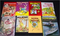Seven vintage children's books