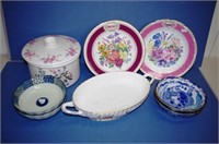 Two Minton 'Chelsea Flower Show' display plates