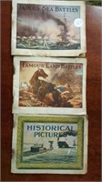3 small booklets, Famous Sea Battles