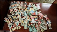 Doll Soap & Clark's Paper Dolls with advertising
