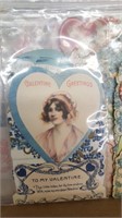 Valentines   20 vintage fold out stand up