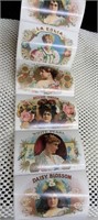Stickers, Victorian Brier Rose Ladies, on a roll