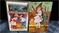 Halloween Postcards (2)  1909 postmarked