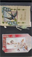 Postcards - Birds - early 1900s postmarks  40+