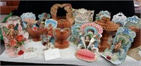 Victorian Valentines, fold out, Germany & USA