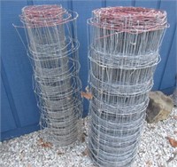 4ft tall heavy gauge woven wire (red top)