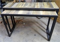 Large Pallet Top Console Table #2