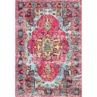 6x9 Loughlam Pink Area Rug