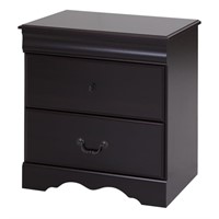 South Shore Vintage 2 Drawer Night Stand #1