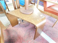 EKORNES BENTWOOD FREE-STANDING CORNER TABLE