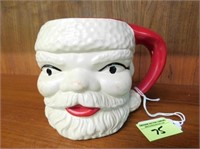 NEWCOMB POTTERY SANTA CLAUS MUG