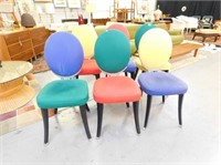 6 JEAN CHARLES DE CASTELBAJAC CHAIRS